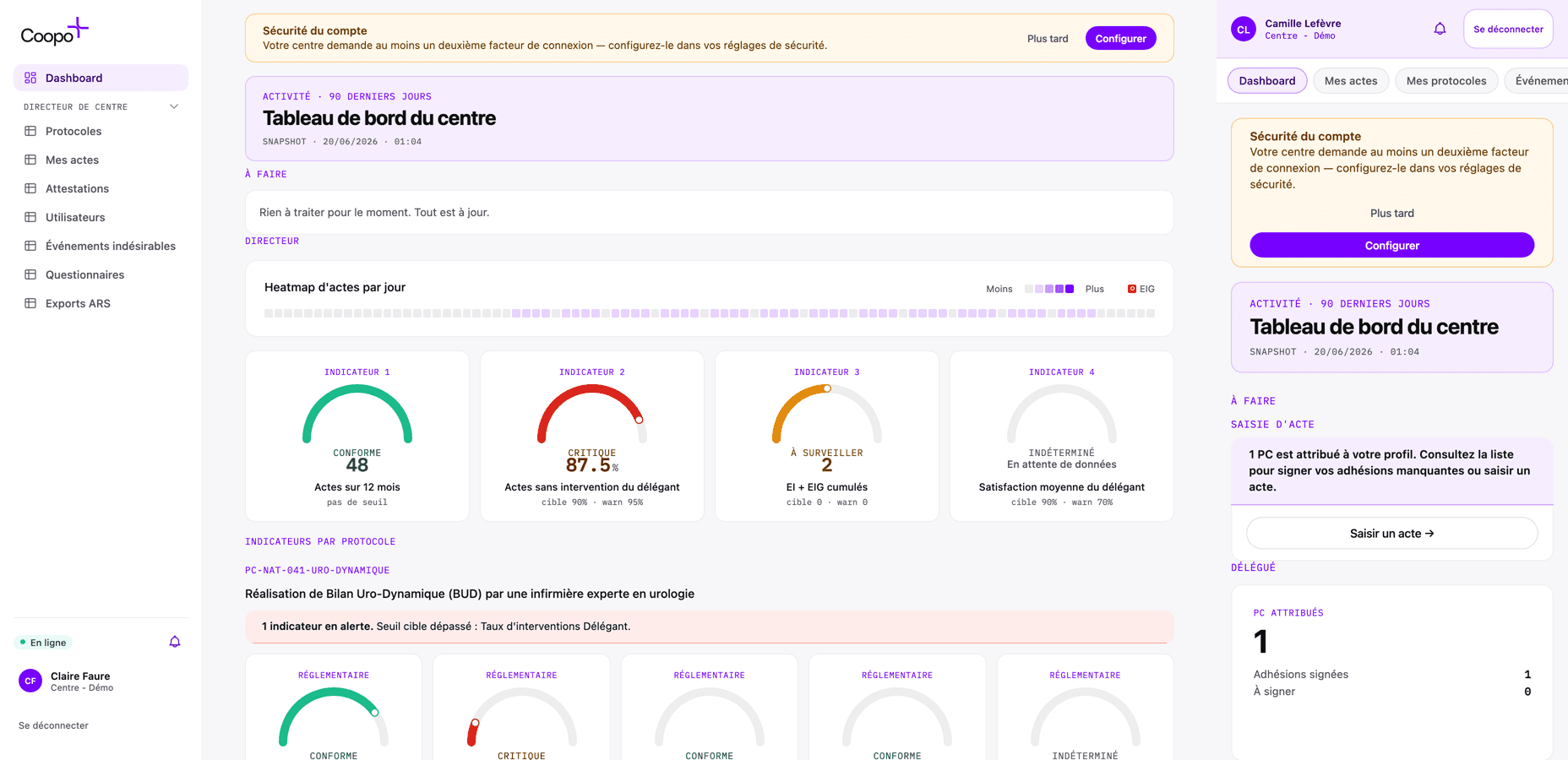 L'application Coopo sur desktop et mobile, à partir d'une seule base de code